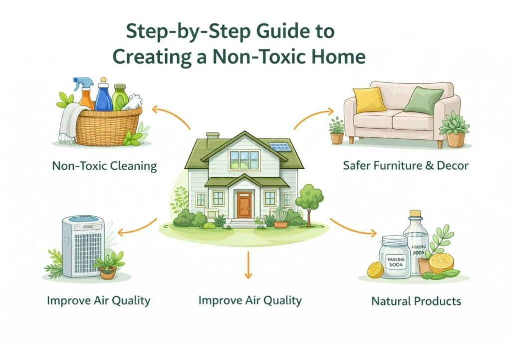 Step-by-Step Guide to Creating a Non-Toxic Home