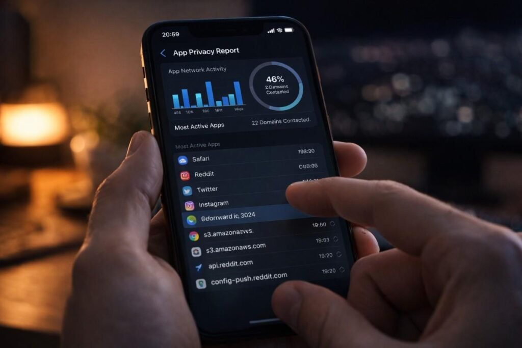 App Privacy Report And Data Insights