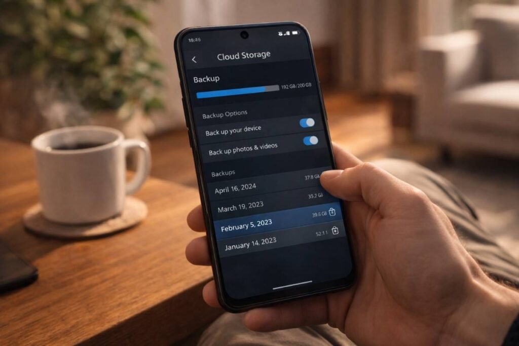 Step 3 Clear Backups And App Data